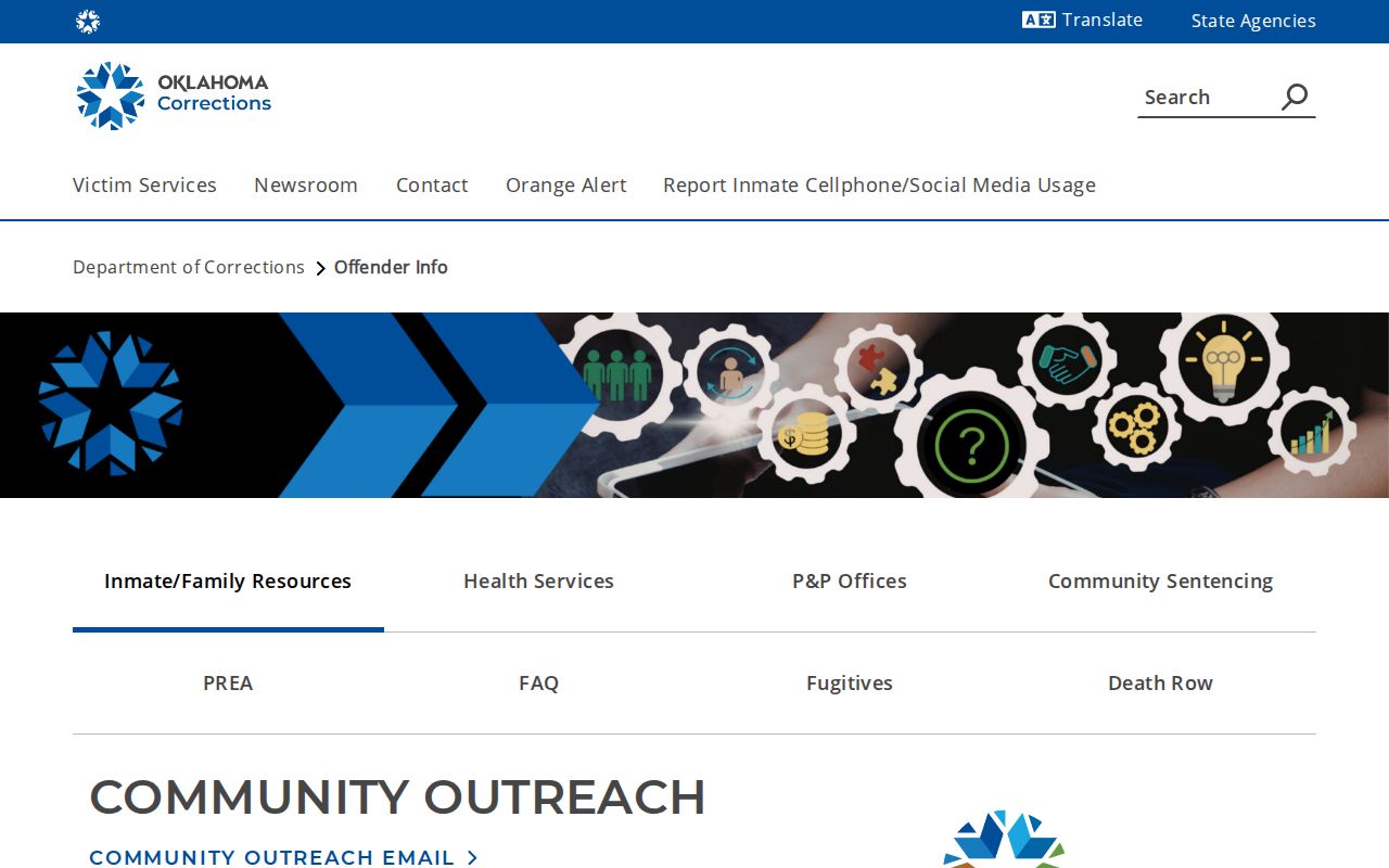 Creek County projected release date guidance from Oklahoma DOC